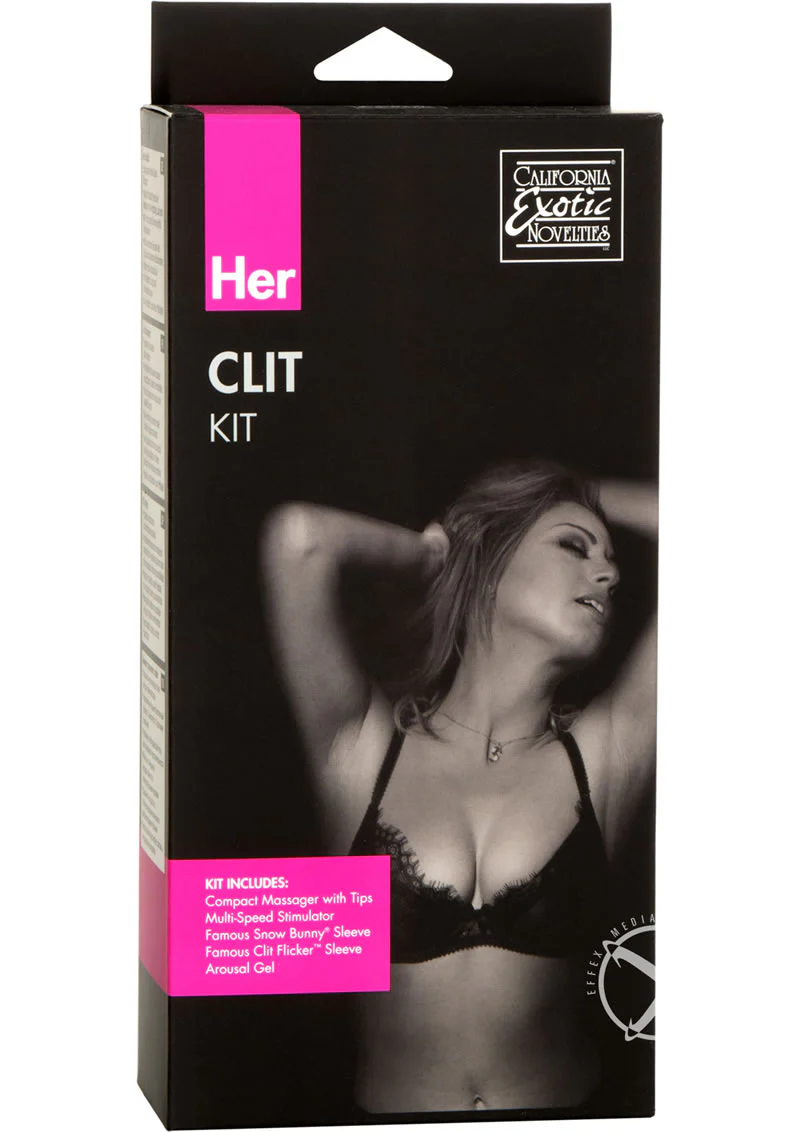 Her Clit Kit Compact Massager Multi-Speed Stimulator And Arousal Gel - Image 4