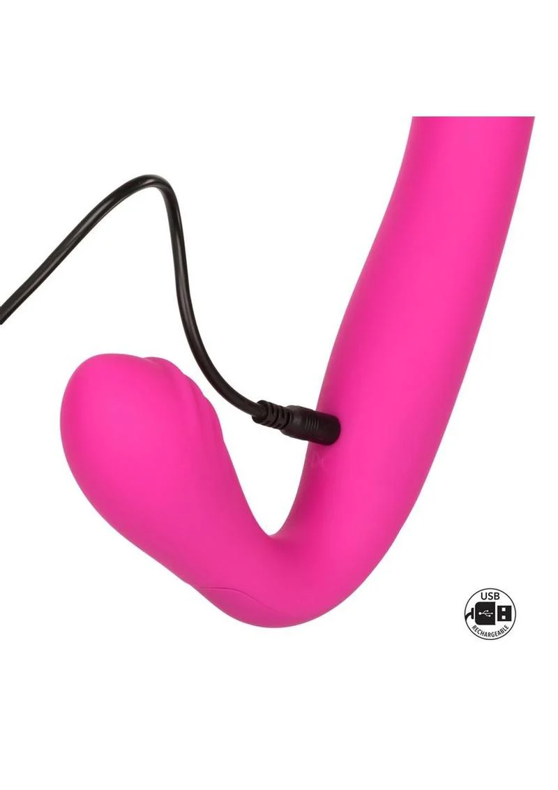 Her Royal Harness Love Rider Strapless Strap-On Rechargeable Vibrator - Image 3