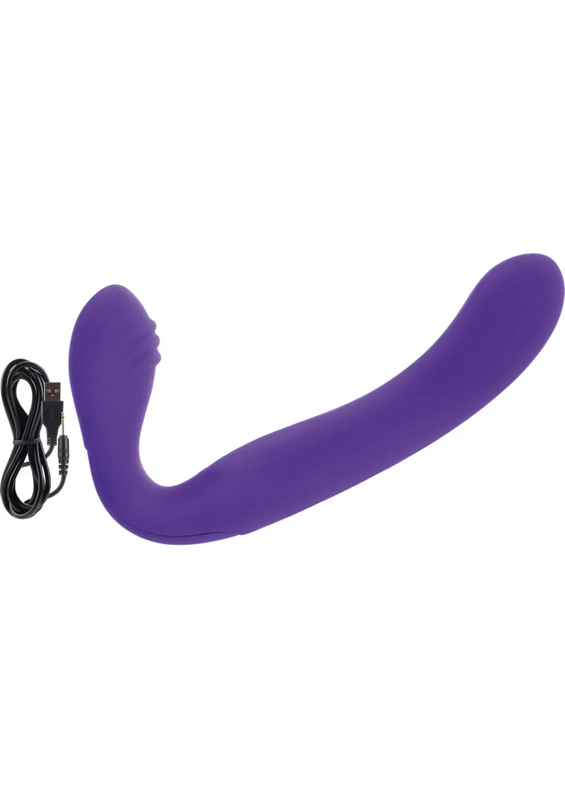 Her Royal Harness Love Rider Strapless Strap-On Rechargeable Vibrator - Image 4