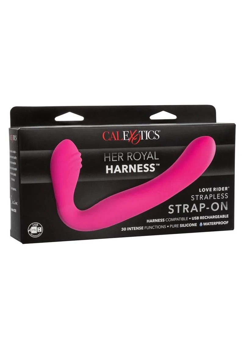 Her Royal Harness Love Rider Strapless Strap-On Rechargeable Vibrator - Image 7