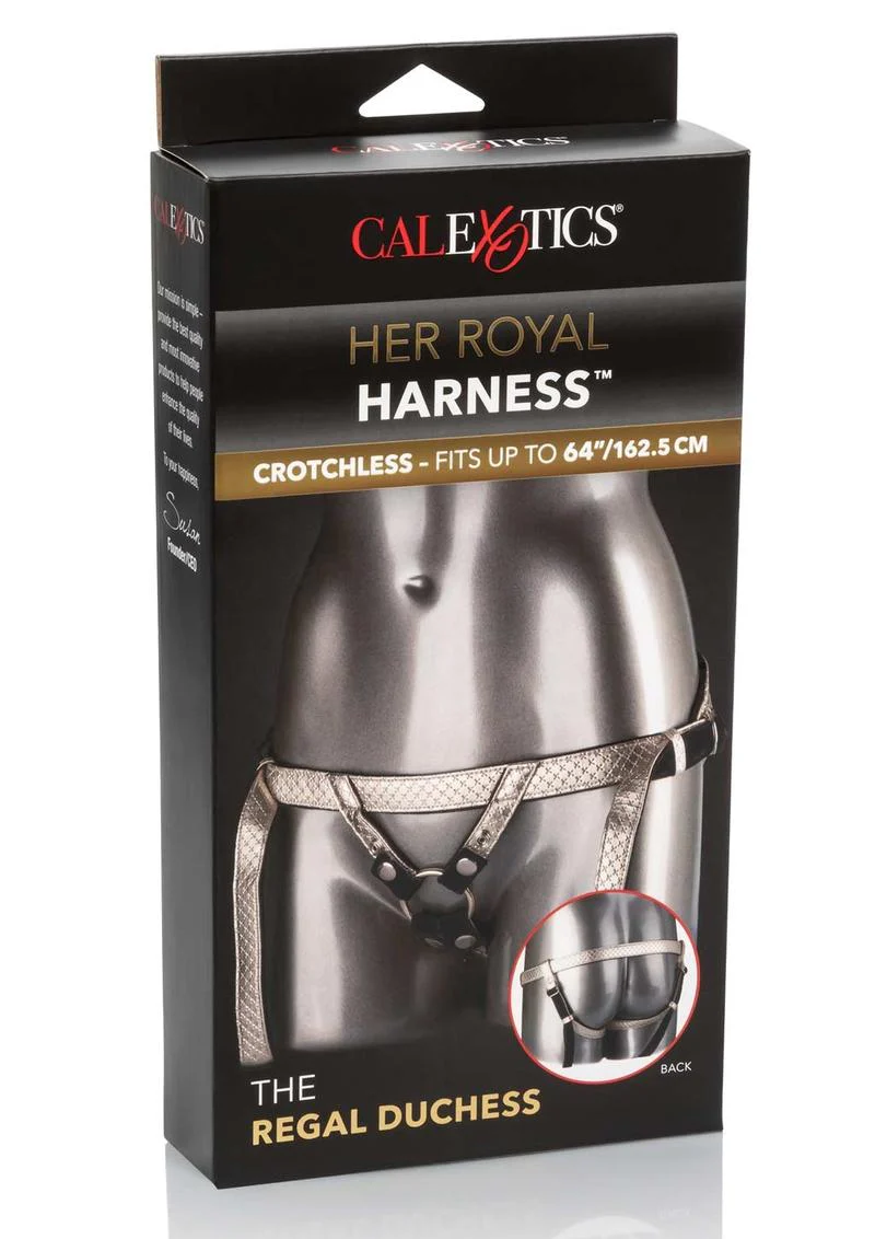 Her Royal Harness The Regal Duchess Crotchless Adjustable Harness - Image 10