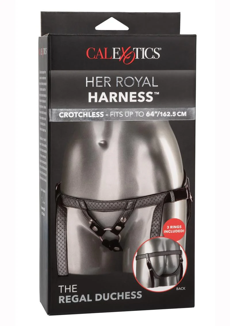 Her Royal Harness The Regal Duchess Crotchless Adjustable Harness - Image 11