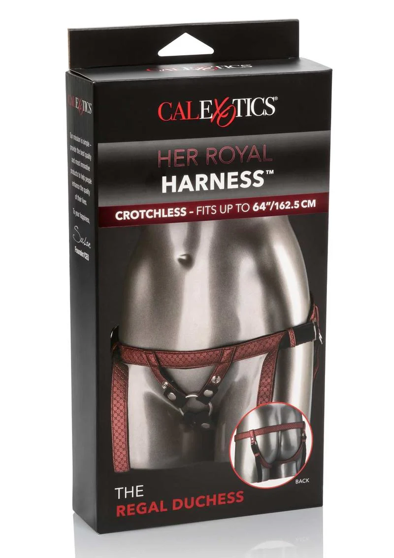 Her Royal Harness The Regal Duchess Crotchless Adjustable Harness - Image 12
