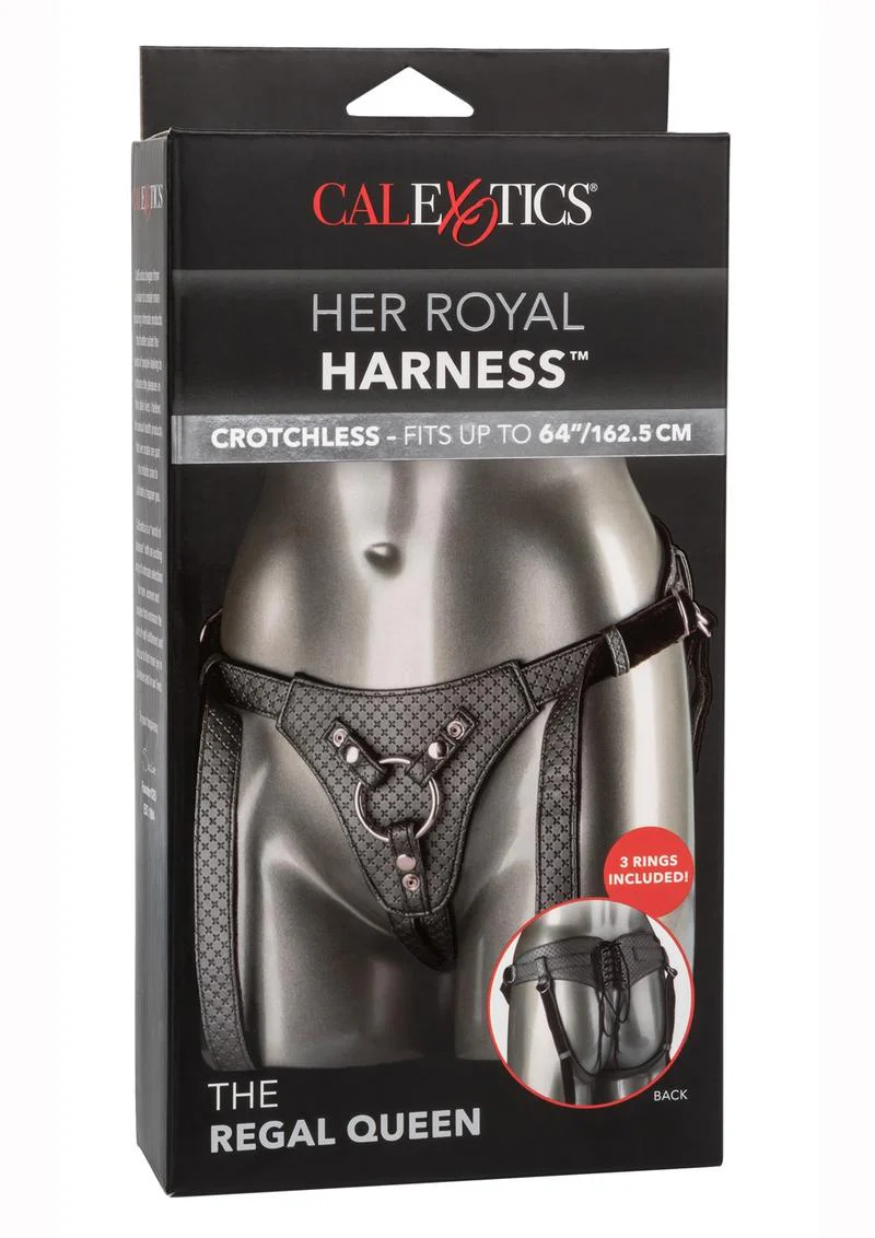 Her Royal Harness - The Regal Queen Adjustable Harness - Image 8