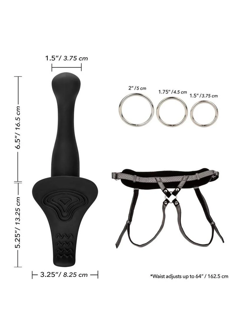 Her Royal Harness Vibrating Strap-On Set - Image 2