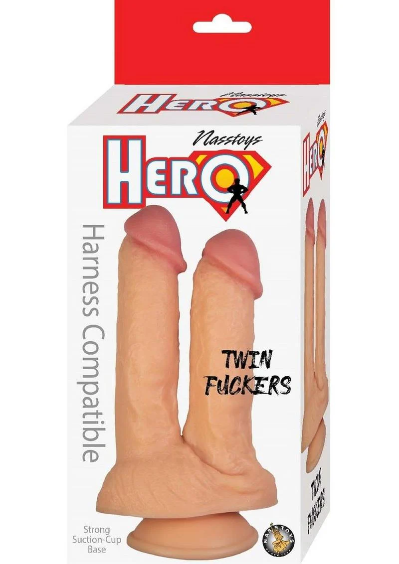 Hero Twin Fuckers Double Dildo - Image 3