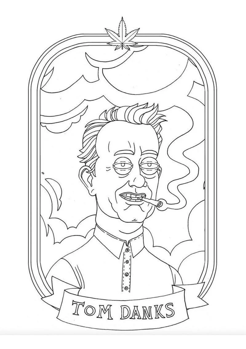 High AF Adult Coloring Book - Image 4