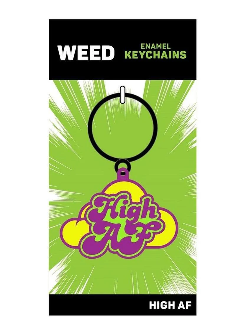 High AF Enamel Keychain - Image 2