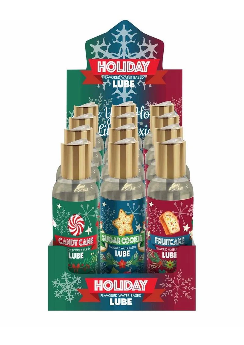 Holiday Flavored Water Based Lubricant Set - Image 2
