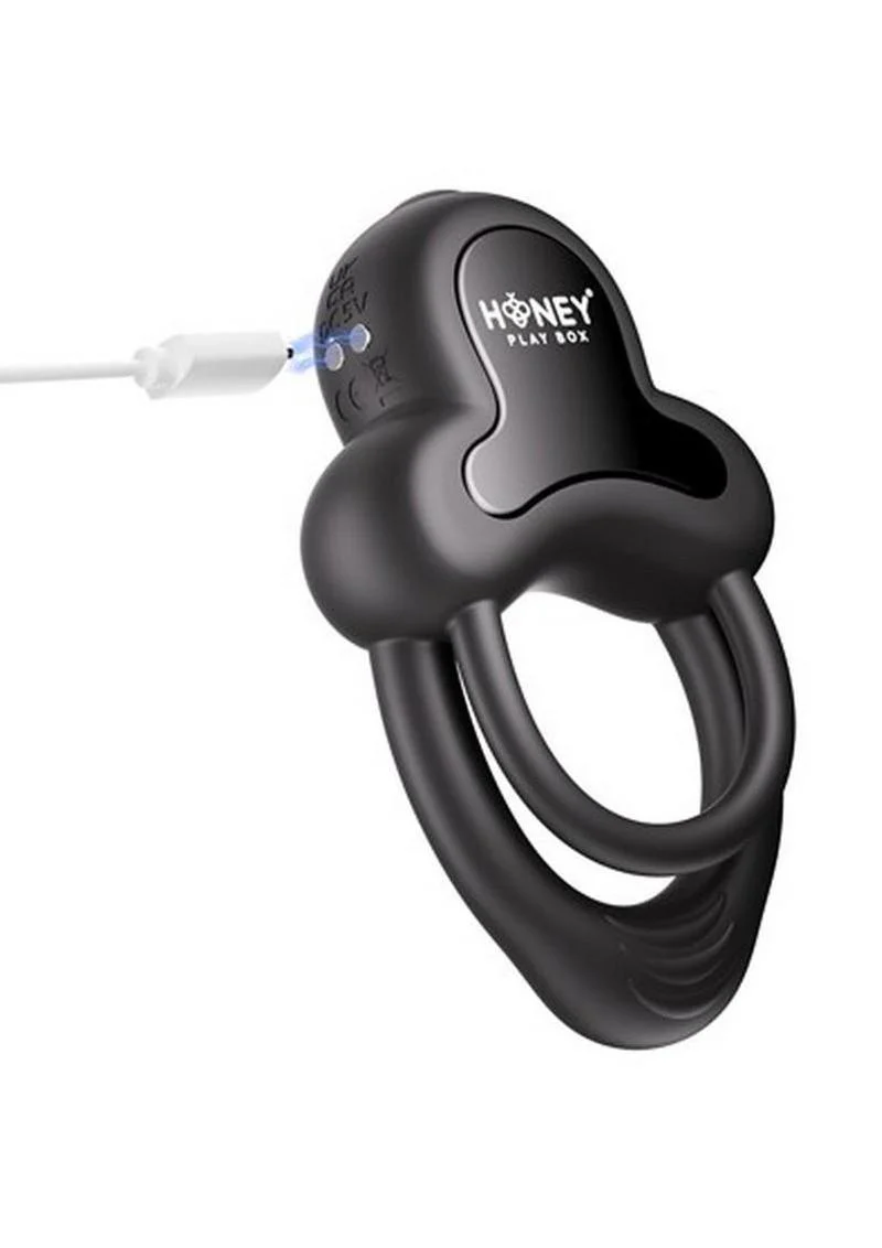 Honey Play Box Anello Vibrating Double Cock Ring App Controlled - Image 3