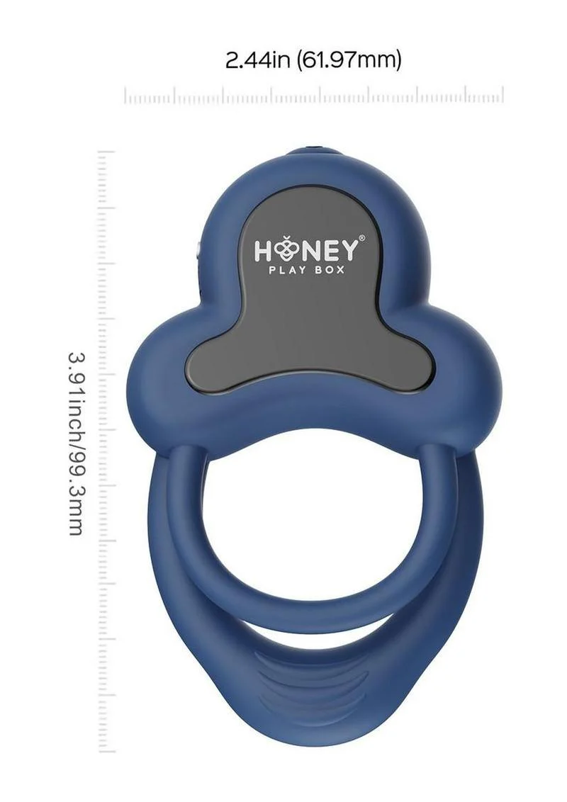 Honey Play Box Anello Vibrating Double Cock Ring App Controlled - Image 5