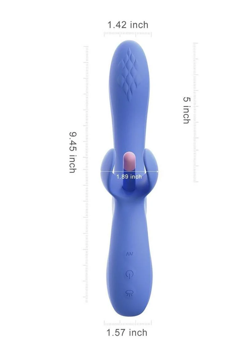 Honey Play Box Fortexa App Controlled Flapping Dual Vibrator - Image 3