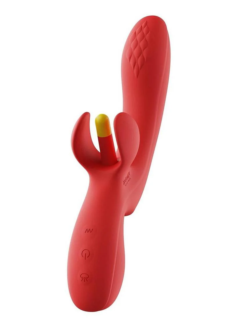 Honey Play Box Fortexa App Controlled Flapping Dual Vibrator - Image 4