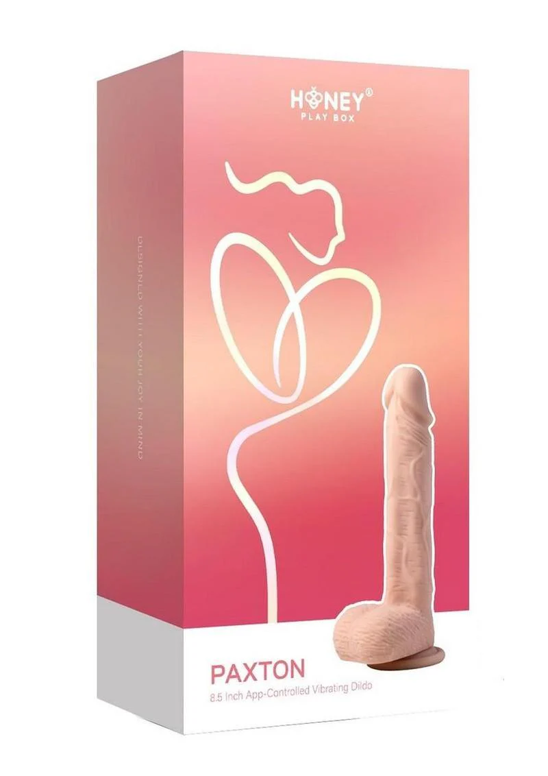 Honey Play Box PAXTON App-Controlled Realistic Vibrating Dildo - Image 4