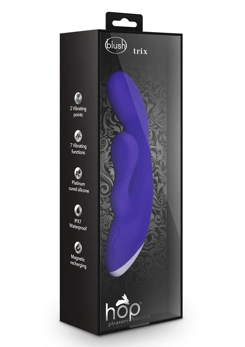 Hop Trix Silicone Rabbit Vibrator - Image 4