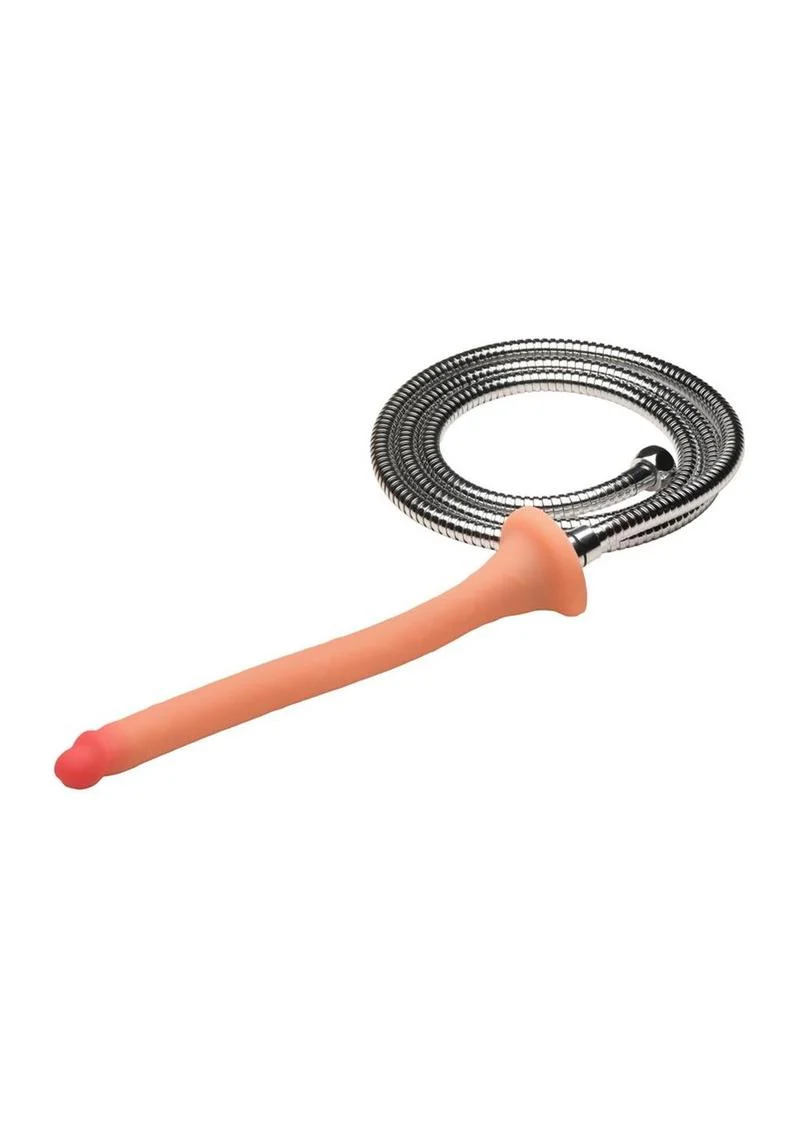 Hosed Slim Silicone Enema Hose Extra-Long Flexible Cleansing Tool - Image 3
