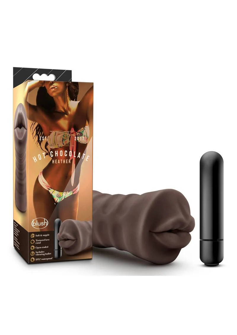 Hot Chocolate Heather Vibrating Masturbator - Image 4
