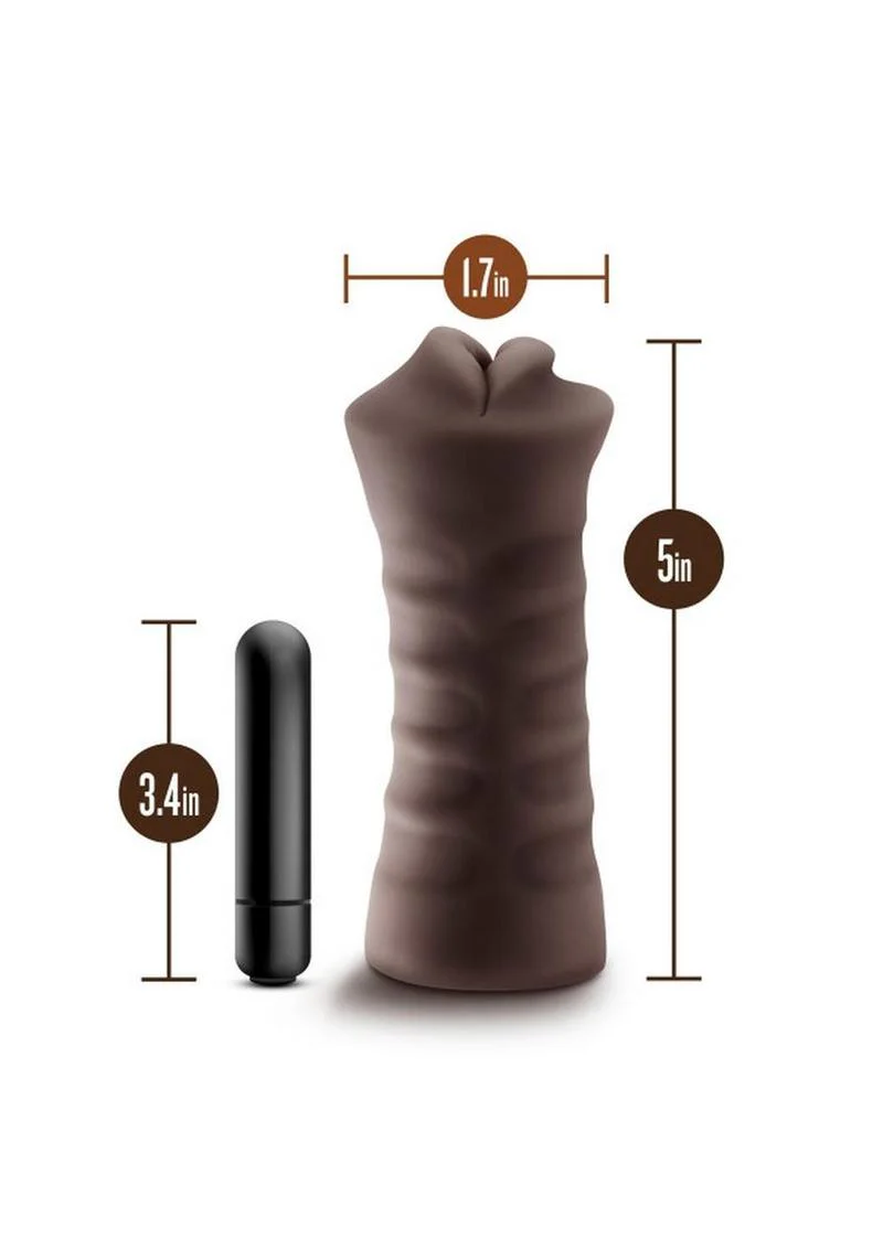 Hot Chocolate Renee Vibrating Masturbator - Image 3