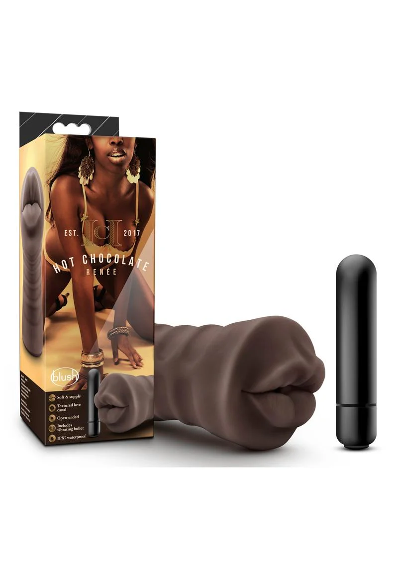 Hot Chocolate Renee Vibrating Masturbator - Image 4