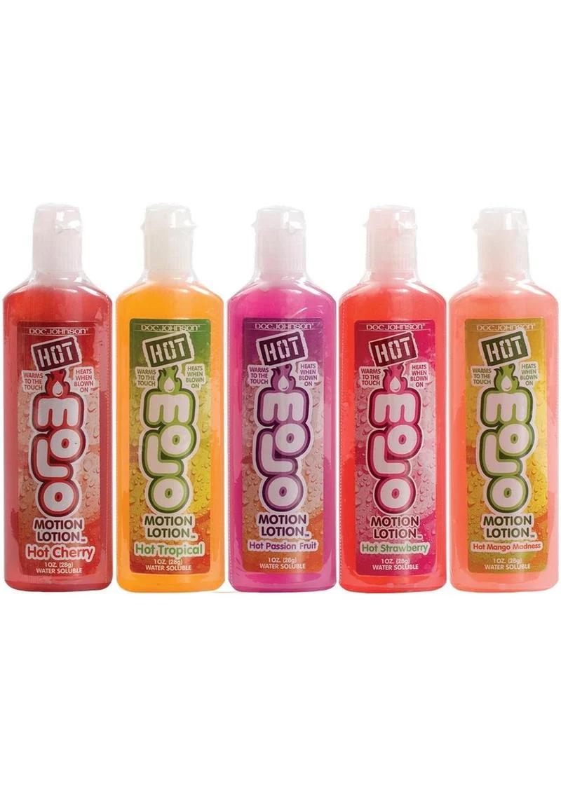 Hot Motion Lotion Flavored Water Based Lubricant Pack - Image 3