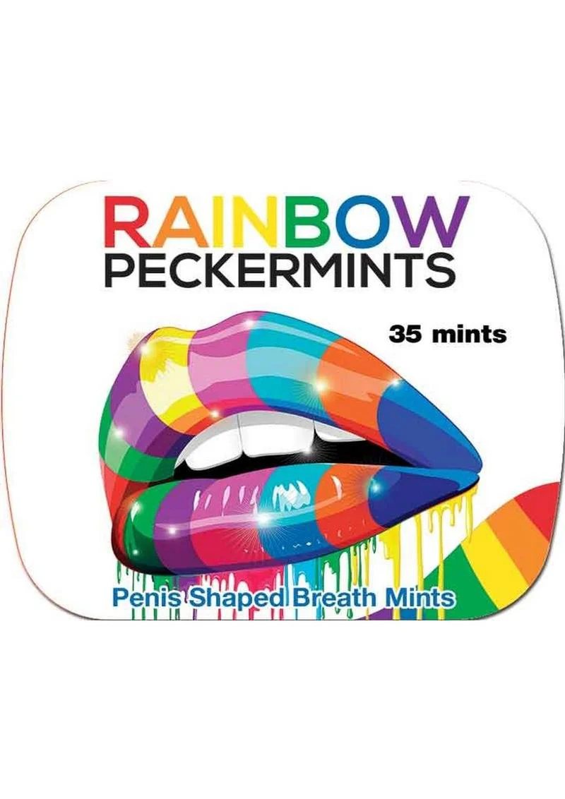 Hott Products Rainbow Peckermints Tin of Penis - Image 3