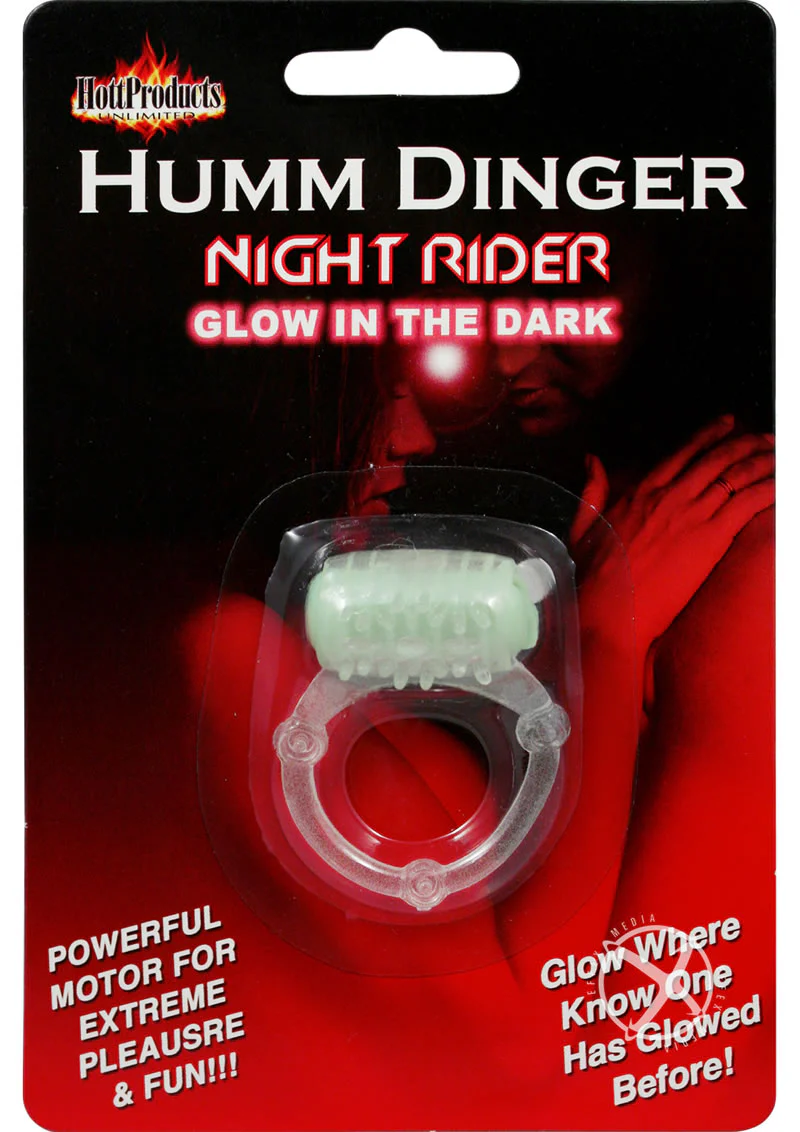Humm Dinger Night Rider Vibrating Pleasure Ring - Image 2