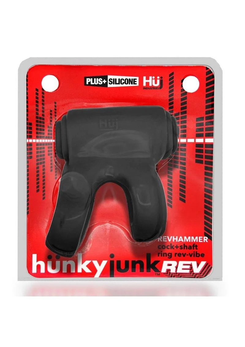 Hunky Junk RevHammer Shaft Vibrating Cock Ring - Image 10