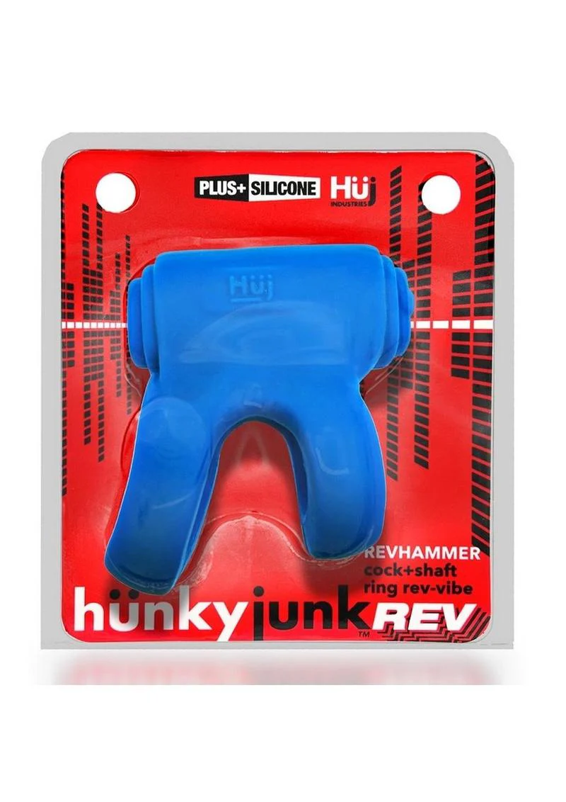 Hunky Junk RevHammer Shaft Vibrating Cock Ring - Image 11