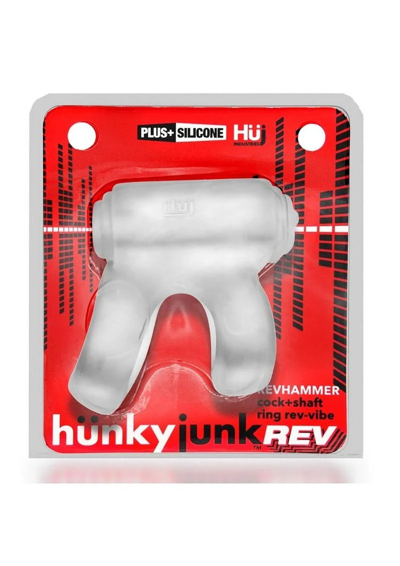 Hunky Junk RevHammer Shaft Vibrating Cock Ring - Image 12