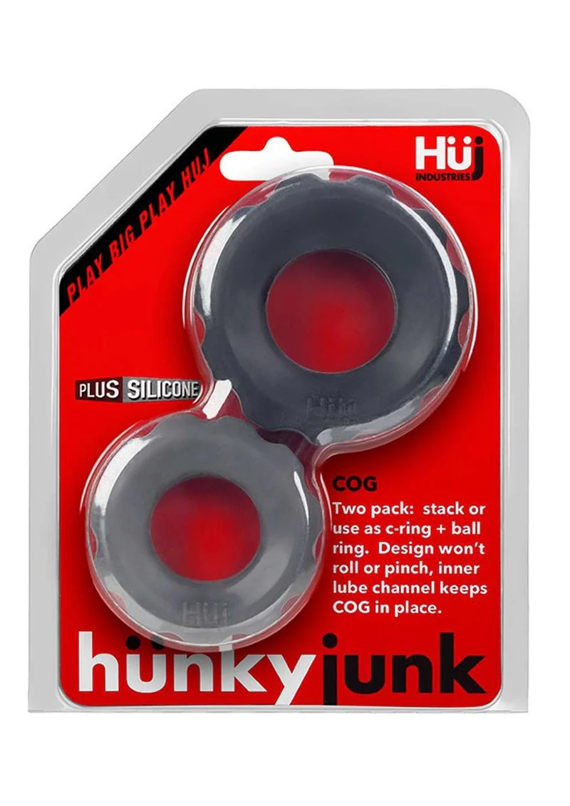 Hunkyjunk Cog Silicone Cock Ring For Enhanced Support - Image 8