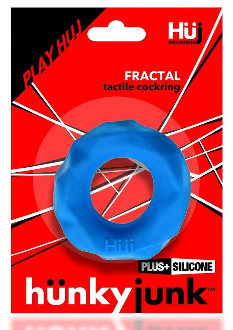 HunkyJunk Fractal Tactile Cockring Bronze Plus - Image 10