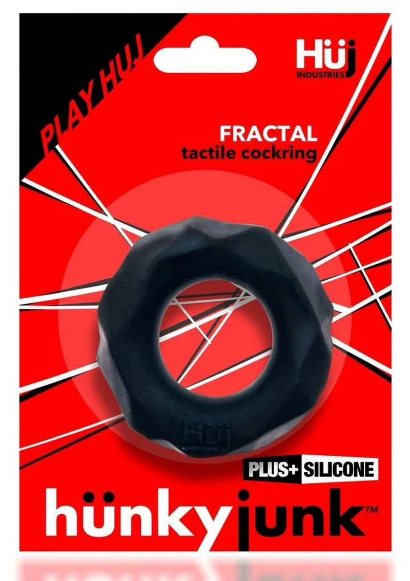 HunkyJunk Fractal Tactile Cockring Bronze Plus - Image 11
