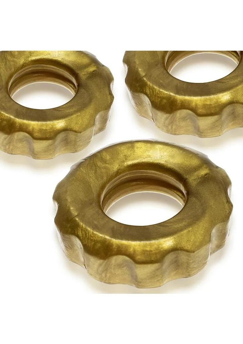 HunkyJunk HUJ Cockrings 3 Pack Flex TPR - Image 2