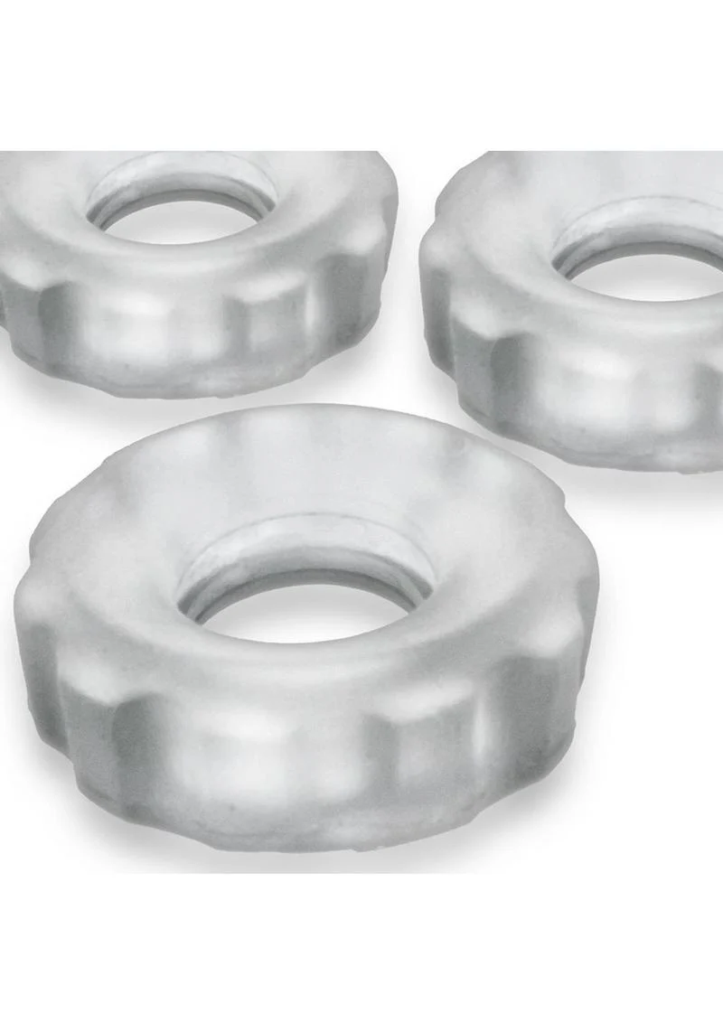 HunkyJunk HUJ Cockrings 3 Pack Flex TPR - Image 6
