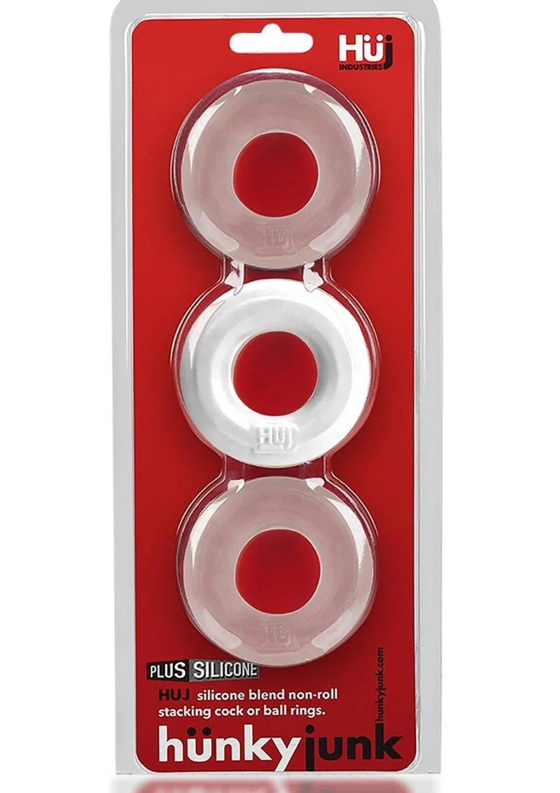 Hunkyjunk HUJ3 Long Lasting Silicone C-Rings - Image 6