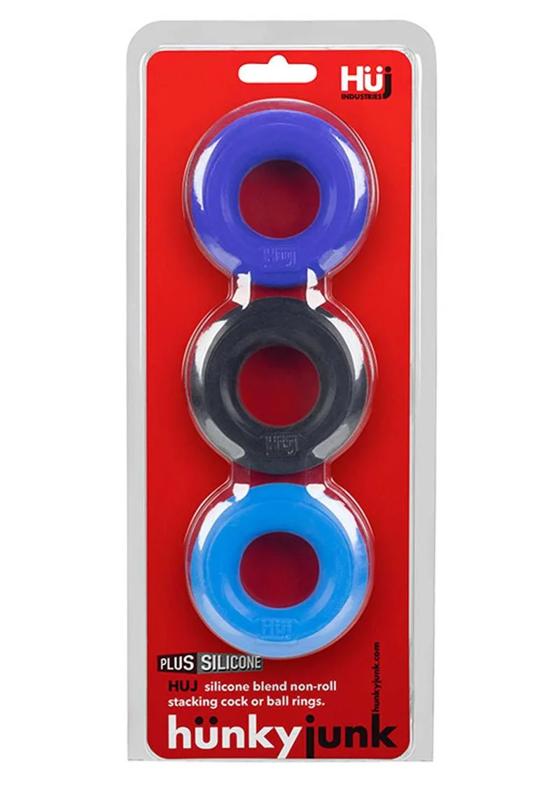 Hunkyjunk HUJ3 Long Lasting Silicone C-Rings - Image 7