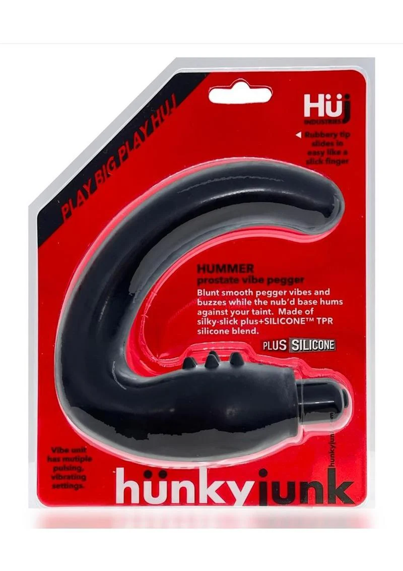 HunkyJunk Hummer Silicone Prostate Pegger Vibrating Tip - Image 4