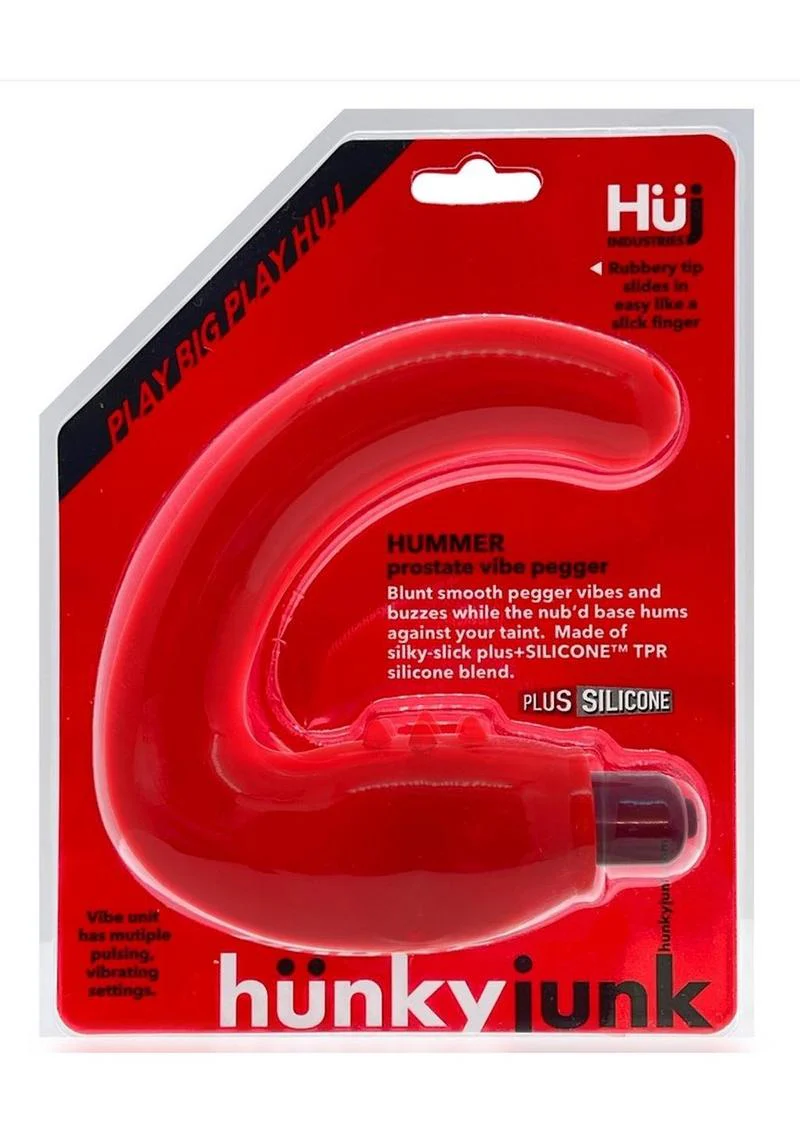HunkyJunk Hummer Silicone Vibrating Prostate Pegger - Image 3
