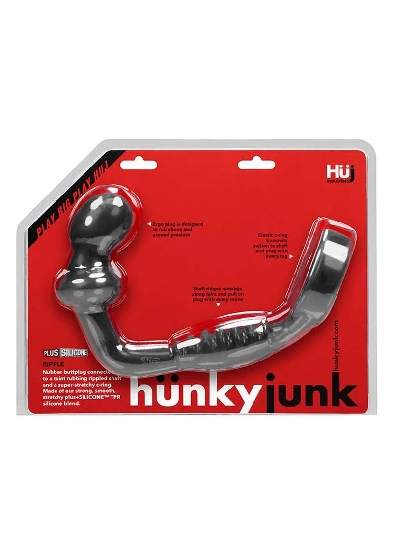 Hunkyjunk Ripple Silicone Textured Asslock For Enhanced Pleasure - Image 4