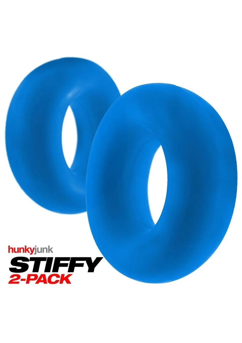 HunkyJunk Stiffy Bulge 2-Pack Silicone Cock Rings - Image 9