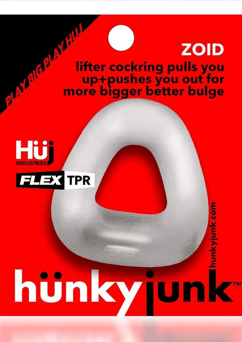 HunkyJunk Zoid Trapezoid Lifter Cockring Bronze Flex - Image 7