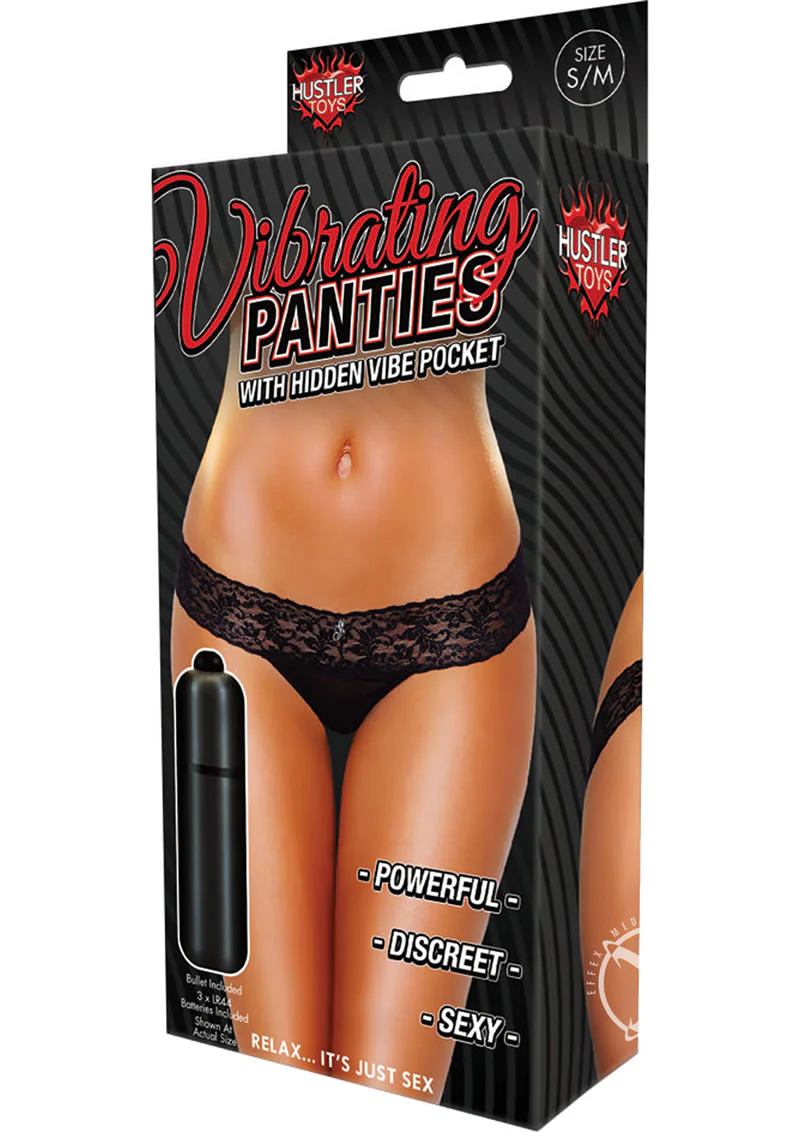 Hustler Toys Vibrating Panties With Powerful Hidden Vibe Pocket - Image 2