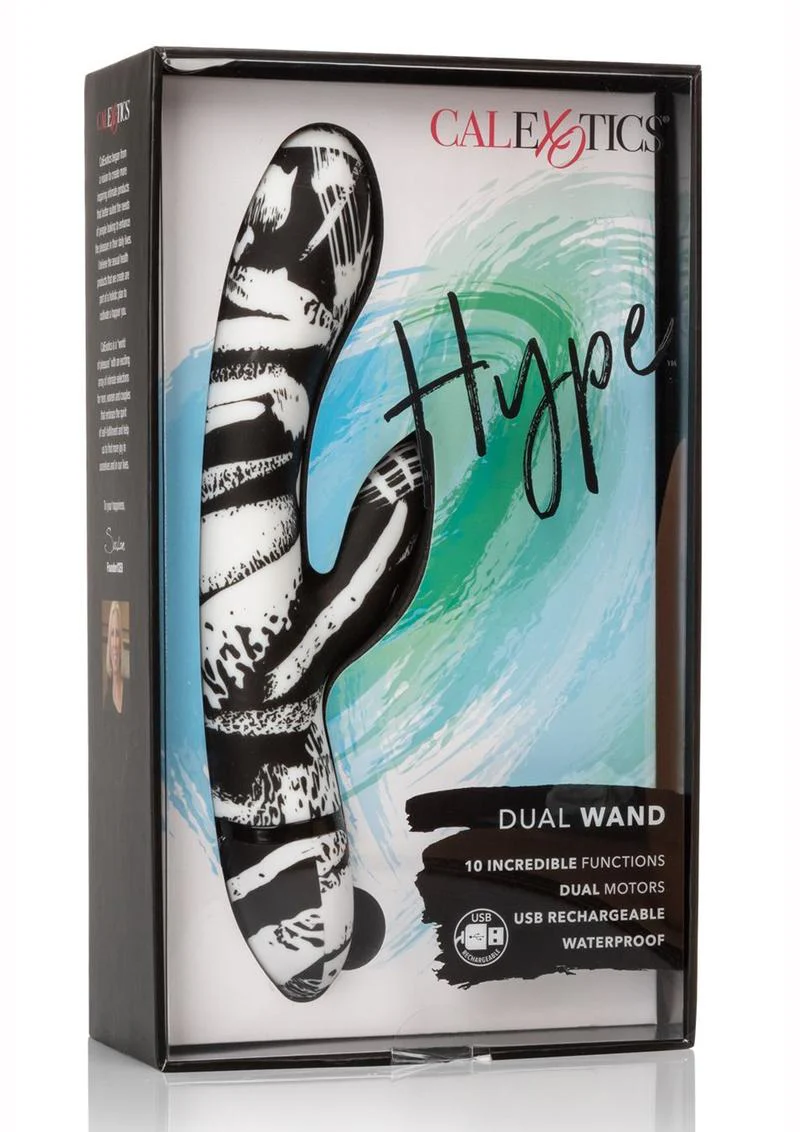 Hype Dual Wand USB Rechargeable Vibrator - Image 4