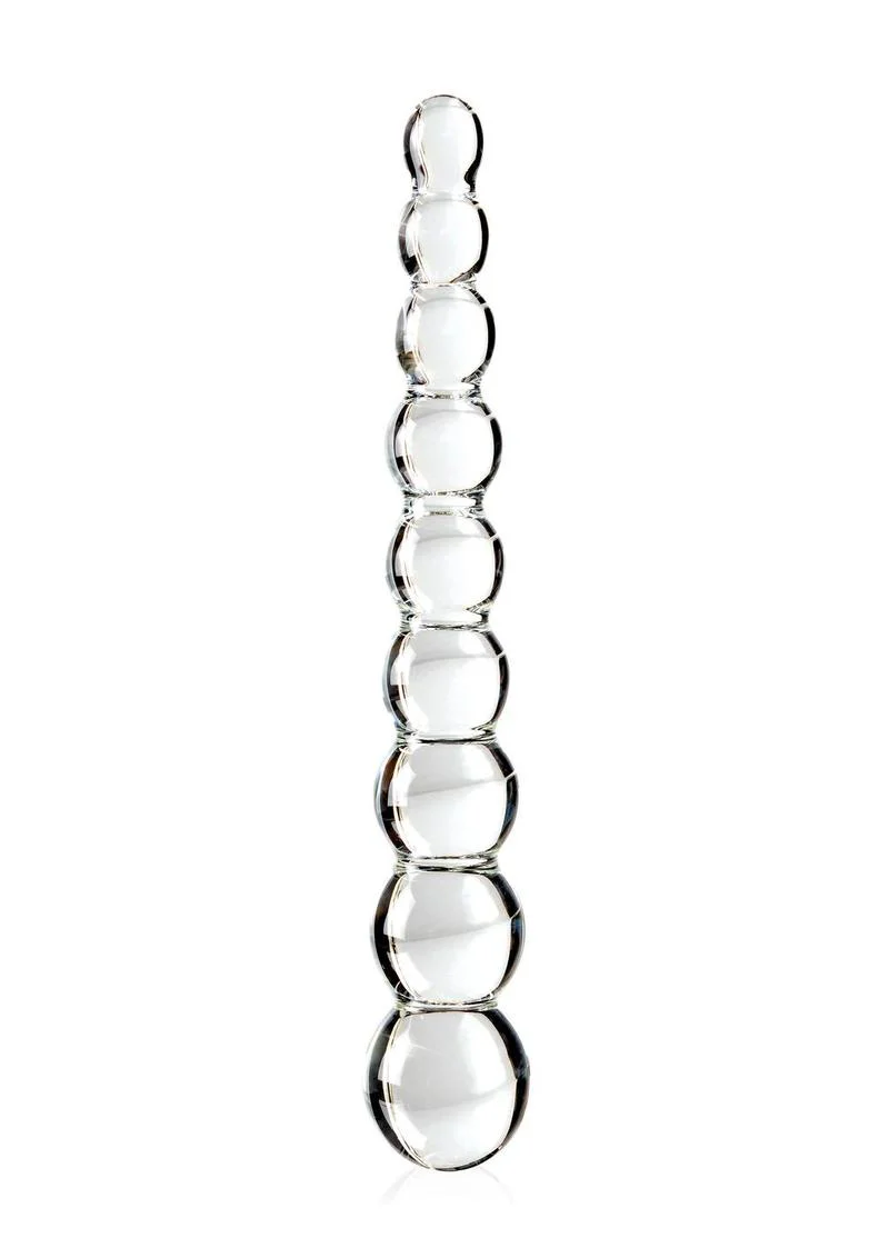 Icicles No. 2 Beaded Glass And Easy to Use Anal Probe - Image 2