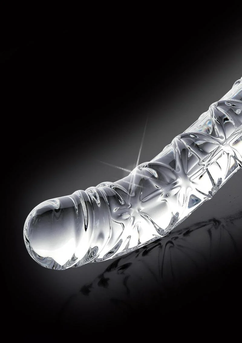 Icicles No. 60 Glass G-Spot and P-Spot Dual Stimulation Dildo - Image 2