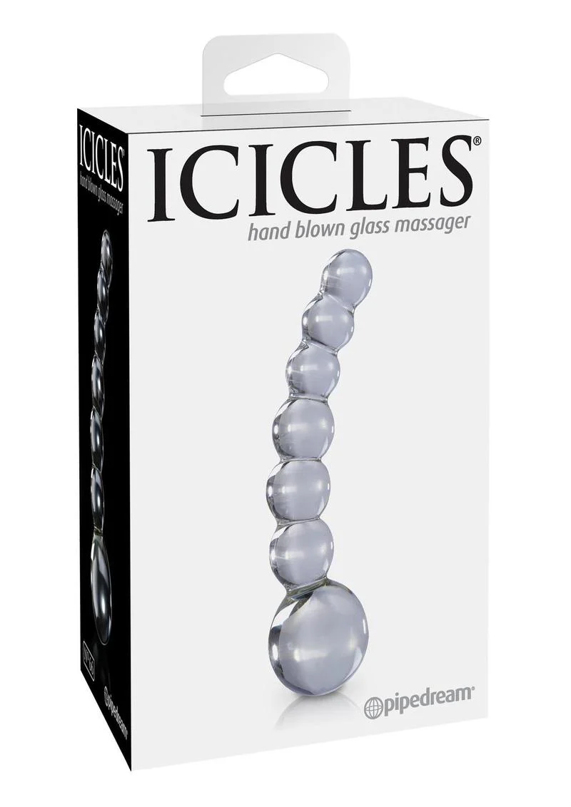 Icicles No. 66 Beaded Glass Anal Probe For All Experience Levels - Image 5