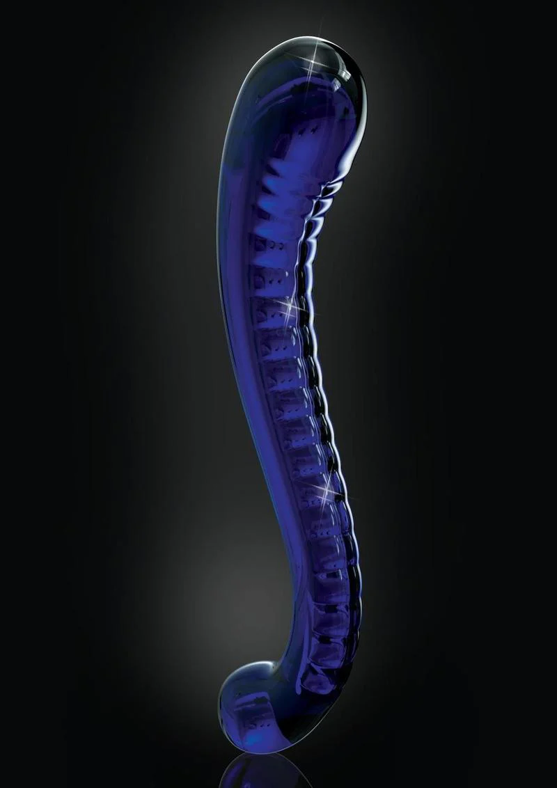 Icicles No. 70 Textured With G-Spot Stimulation Glass Probe