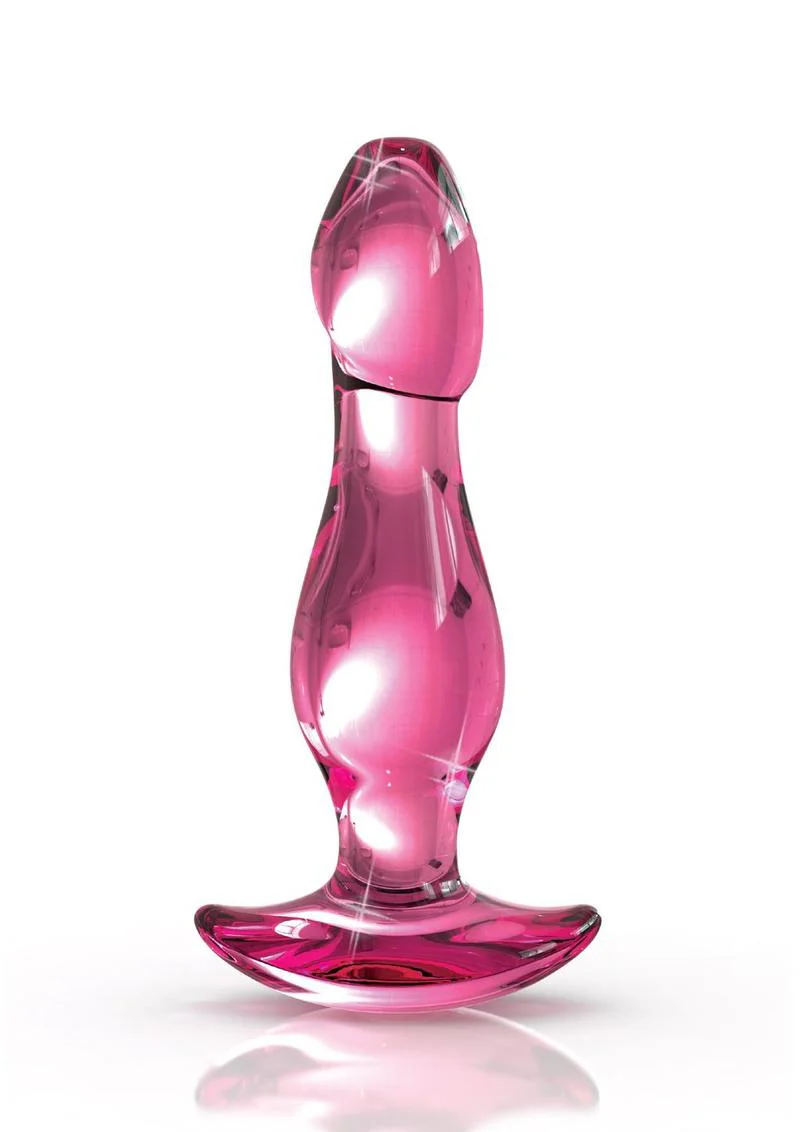 Icicles No. 73 Beaded Glass Anal Plug With Crystal Base - Image 2