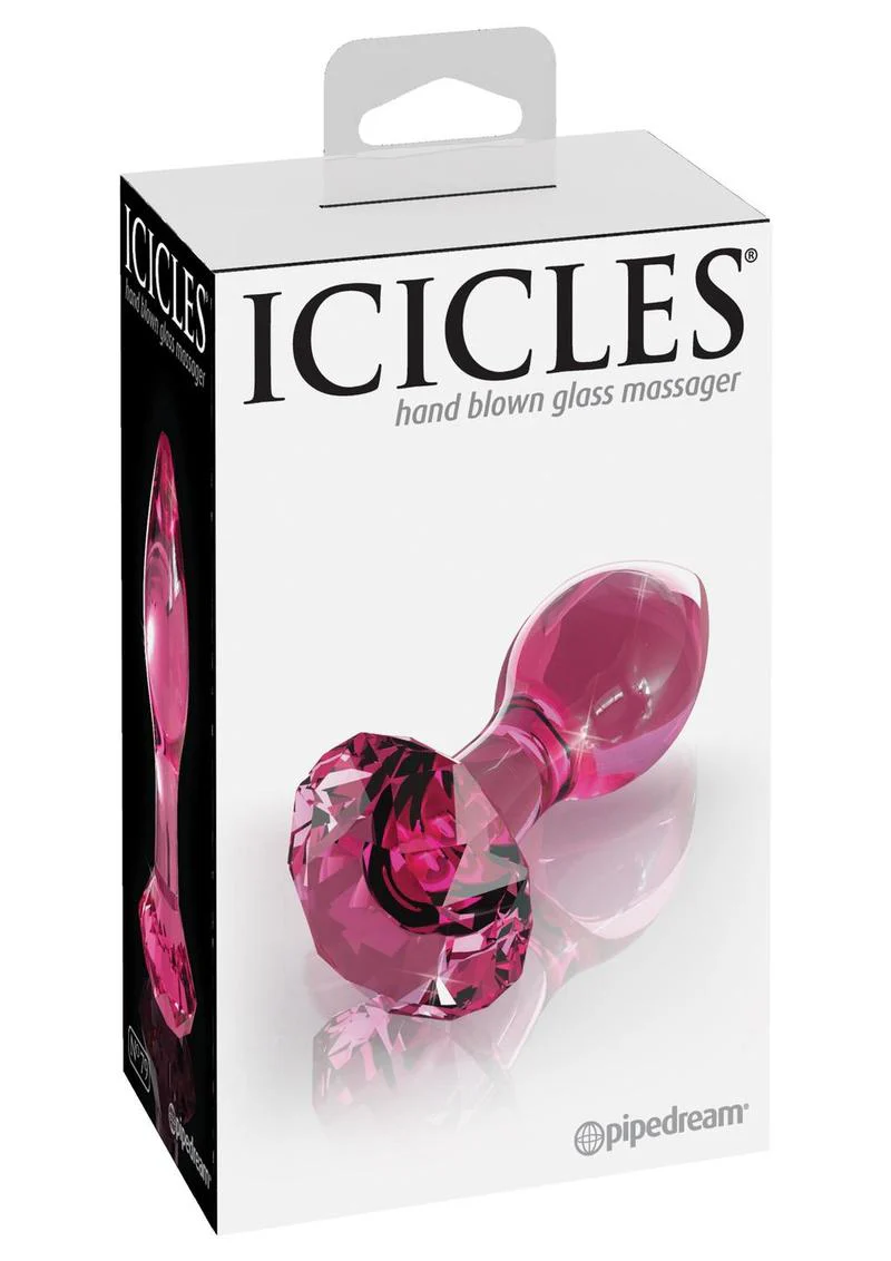 Icicles No. 79 Hand Blown Glass Anal Plug For Experienced Users - Image 3