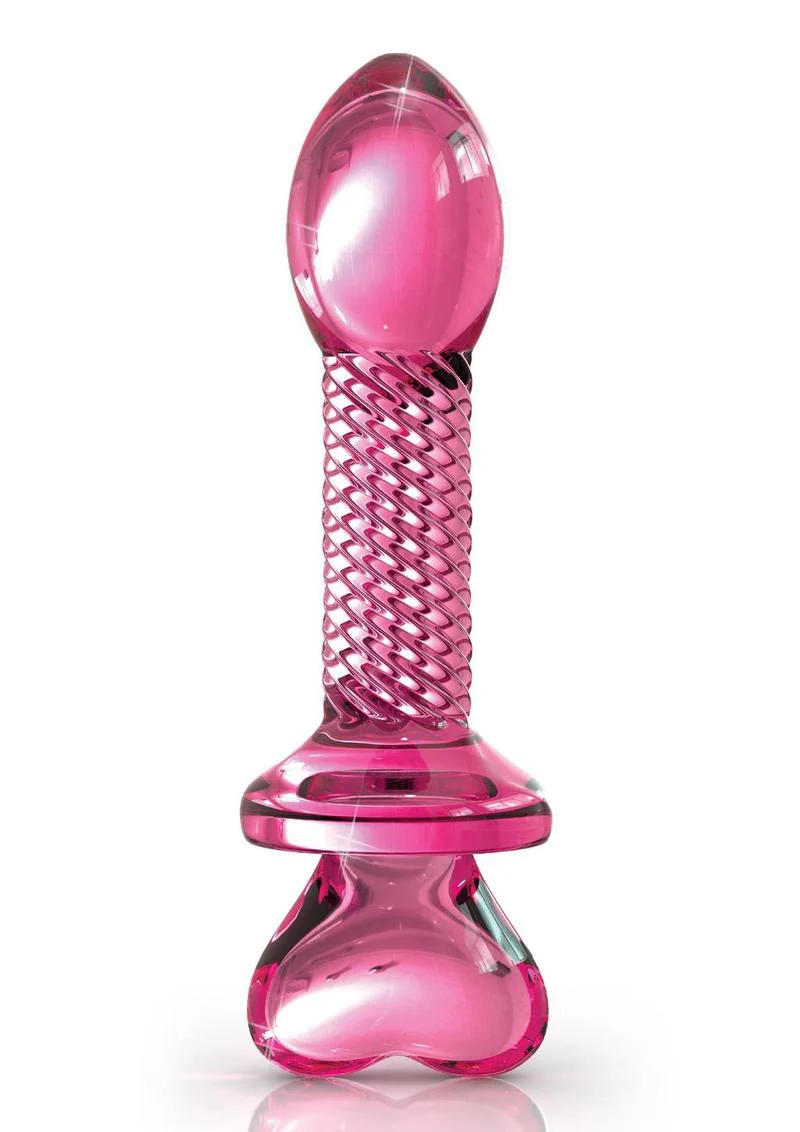 Icicles No. 82 Textured Glass Juicer Anal Probe - Image 2